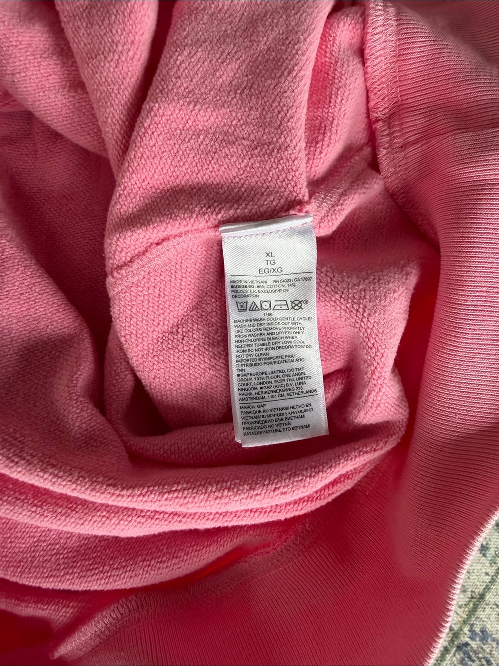 Madhappy x Gap Exclusive Pink Mad Hoodie - Picture 7 of 7